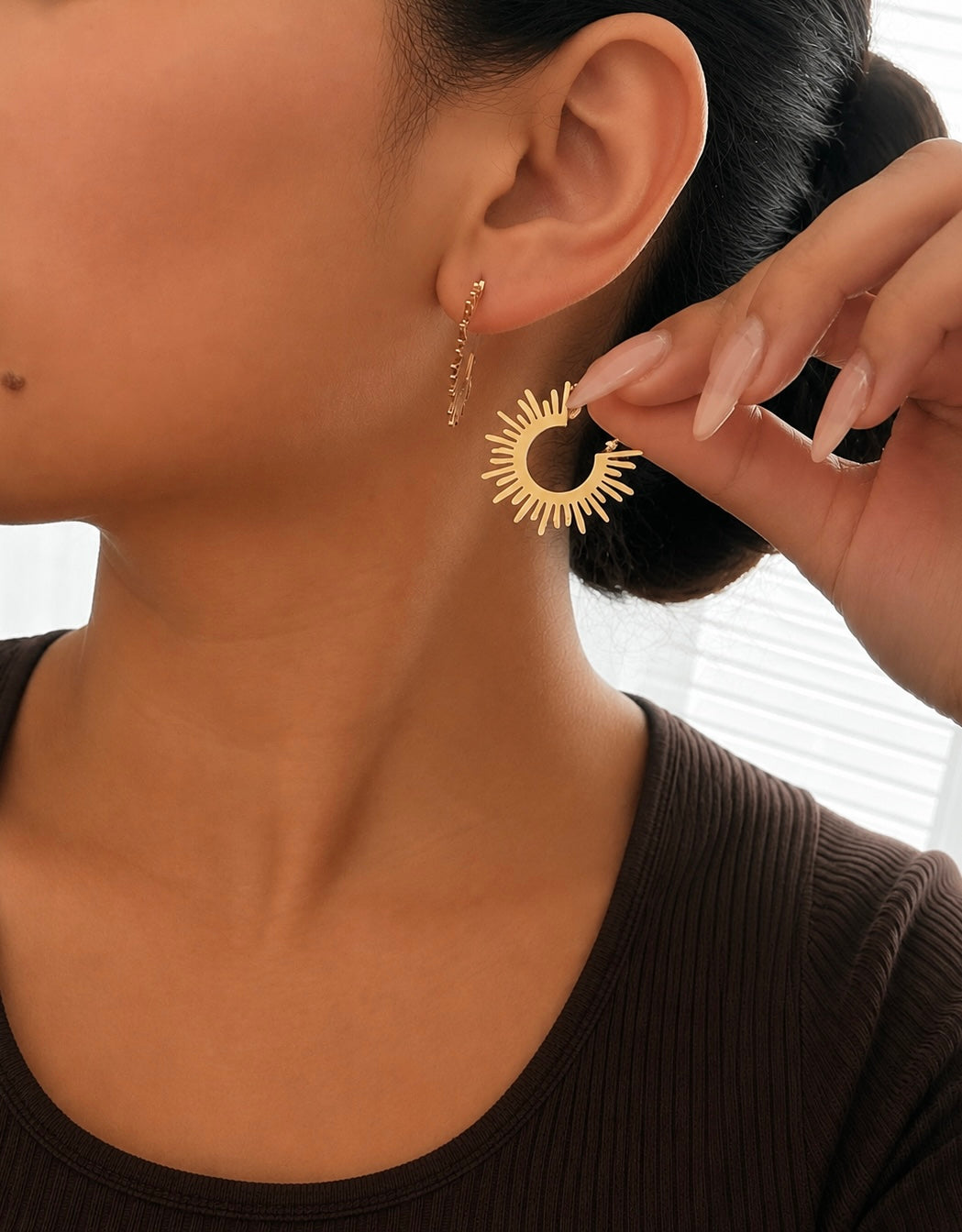 Sunburst Hoops