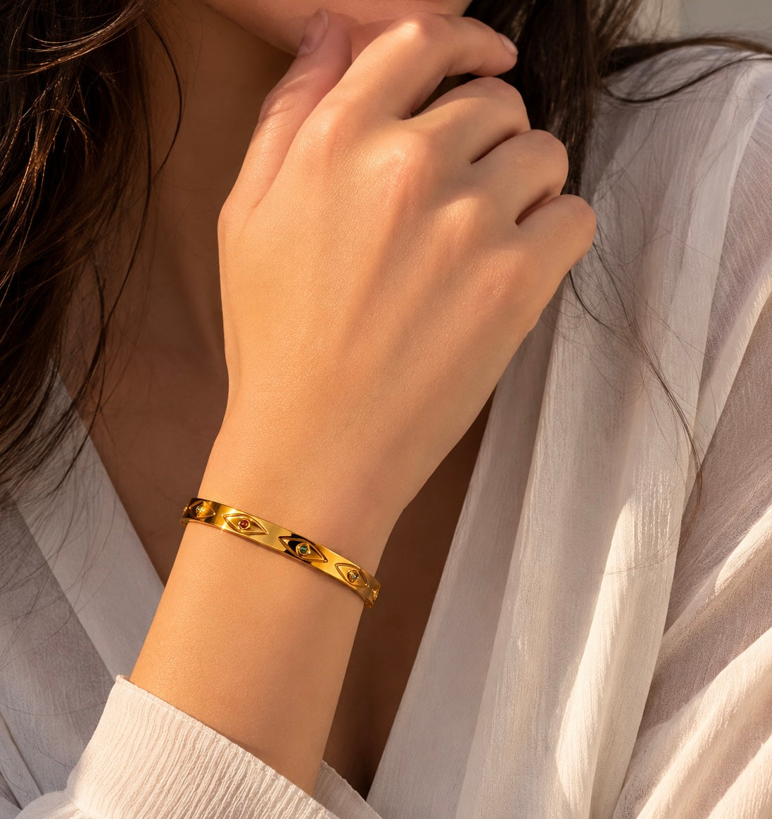 Evil eye Bangel
