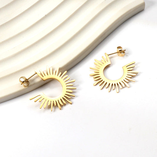 Sunburst Hoops