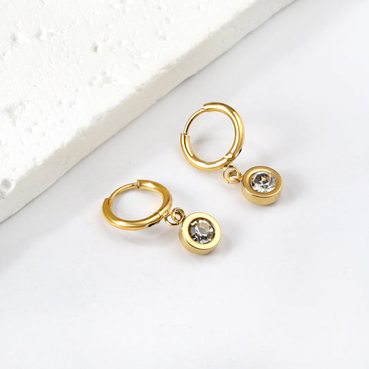 Crystal Drop Earings
